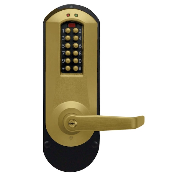 E-Plex 5000 Exit Trim, Winston Lever, 100 Access Codes, 3,000 Audit Events, KIL, Schlage C Keyway, S